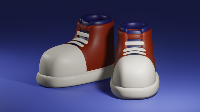 Simplshoes 3D 模型 .c4d .max .obj .3ds .fbx .stl .blend 