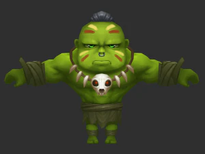 Халк 4 Розмальовані вручну низькополігональні 3D-ігри 3D Модель