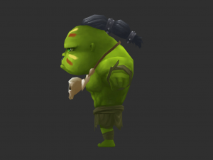 Hulk 4 Hand-Painted Low-Poly 3D Game Assets 3D 모델