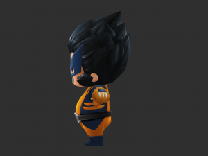 Wolverine 1 Hand-Painted Low-Poly 3D Game Assets Modelo 3D