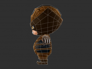 Wolverine 2 Hand-Painted Low-Poly 3D Game Assets 3D Модель