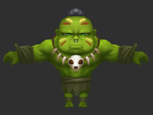 浩克 4 手绘低多边形 3D 游戏资产 3D 模型