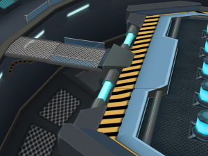 Metal Map Hand-Painted Game Assets 3D Model