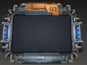 工厂地图手绘游戏资源 3D 模型