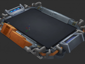 Factory Map Hand-Painted Game Assets Model 3D