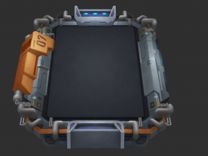 Factory Map Hand-Painted Game Assets Model 3D