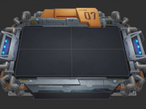 Factory Map Hand-Painted Game Assets Model 3D
