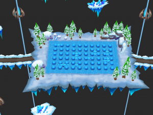 Christmas Map Hand-Painted Game Assets Model 3D