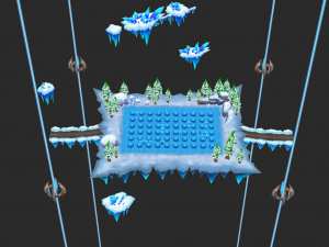Christmas Map Hand-Painted Game Assets Model 3D