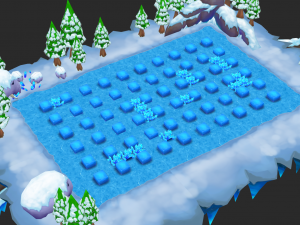 Christmas Map Hand-Painted Game Assets Model 3D