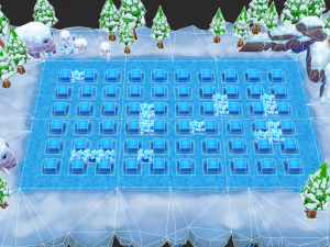 Christmas Map Hand-Painted Game Assets Model 3D