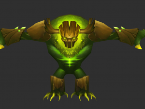Boss Tree Hand-Painted Game Assets Model 3D
