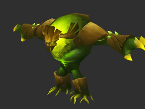 Boss Tree Hand-Painted Game Assets 3D Model