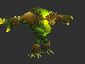 Boss Tree Hand-Painted Game Assets 3D Model
