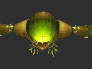 Boss Tree Hand-Painted Game Assets 3D Модель