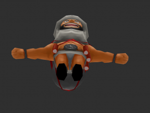 Brown IS Boss Malphite Hand-Painted Game Assets 3D मॉडल