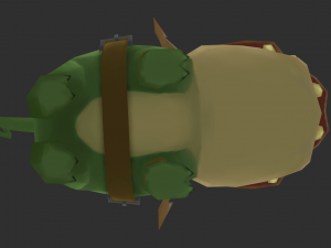 Boss Blue Malphite Hand-Painted Game Assets 3D Модель