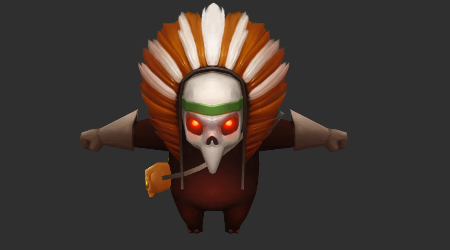Three Bomber Hand-Painted Game Assets 3D Model .c4d .max .obj .3ds .fbx .stl .blend 