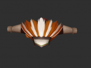 Three Bomber Hand-Painted Game Assets 3D मॉडल