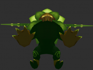 Tree Mini Boss Hand-Painted Game Assets 3D मॉडल