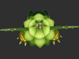 Tree Mini Boss Hand-Painted Game Assets 3D मॉडल