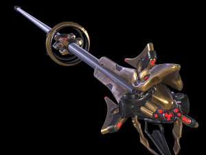 Staff Highpoly Model 3D Model