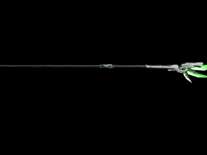 Green Staff Highpoly Model Model 3D