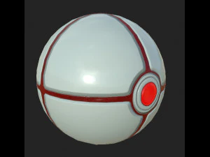 Cue Balls Collection Highpoly Model 3D Model