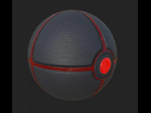 Cue Balls Collection Highpoly Model 3D Model