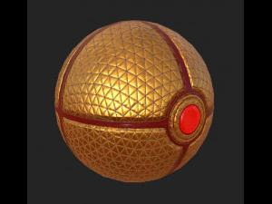 Cue Balls Collection Highpoly Model 3D Model