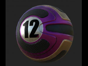 Eight Balls Collection Highpoly Model 3D Model