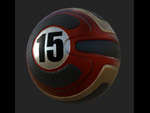 Eight Balls Collection Highpoly Model 3D Model
