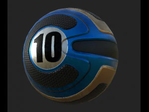 Eight Balls Collection Highpoly Model 3D Model