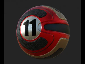 Eight Balls Collection Highpoly Model 3D Model
