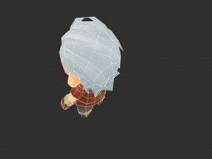 Cowboy Boy Hand-Painted Low-Poly 3D Game Assets Model 3D
