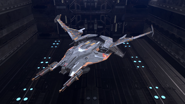 Futuristic Space Ship Highpoly Assets 3D Модель In Выдуманные.