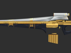 Barrett Incepttion Handpainted Game Asset 3D Model