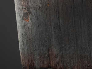 An old dilapidated wooden fence CG Текстури