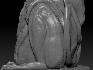 Chtulhu Totem Modello di stampa 3D