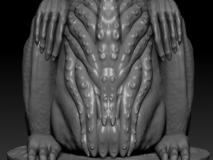 Chtulhu Totem Modello di stampa 3D
