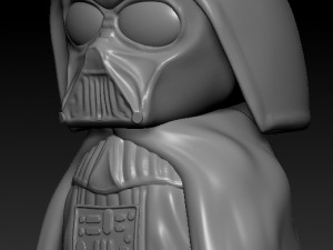 Darth Vader Totem Modelo de Impressão 3D