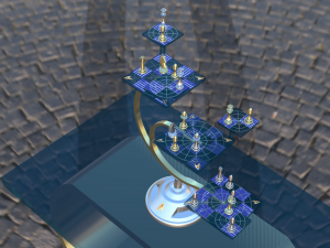 Tabulueiro Tridimencional Star Trek Modello 3D