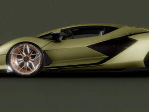 3D Car Super Model 3D Model