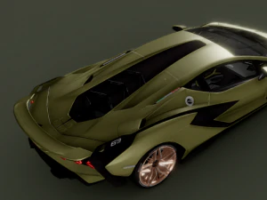3D Car Super Model 3D Model