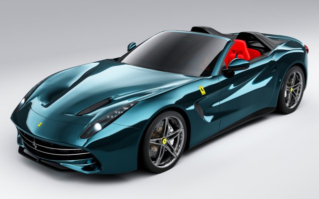 Ferrari F60 America 2014 3D-Modell .c4d .max .obj .3ds .fbx .stl .blend 