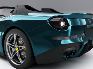 Ferrari F60 America 2014 3D-Modell