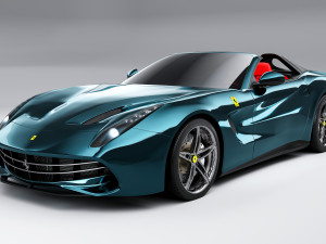 Ferrari F60 America 2014 3D-Modell