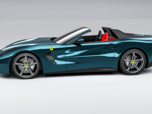 Ferrari F60 America 2014 3D-Modell