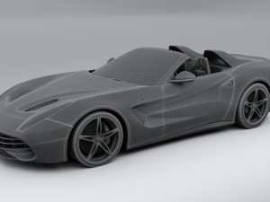 Ferrari F60 America 2014 3D-Modell