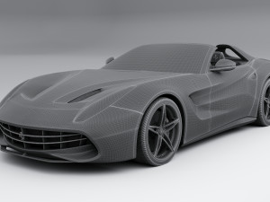Ferrari F60 America 2014 3D-Modell